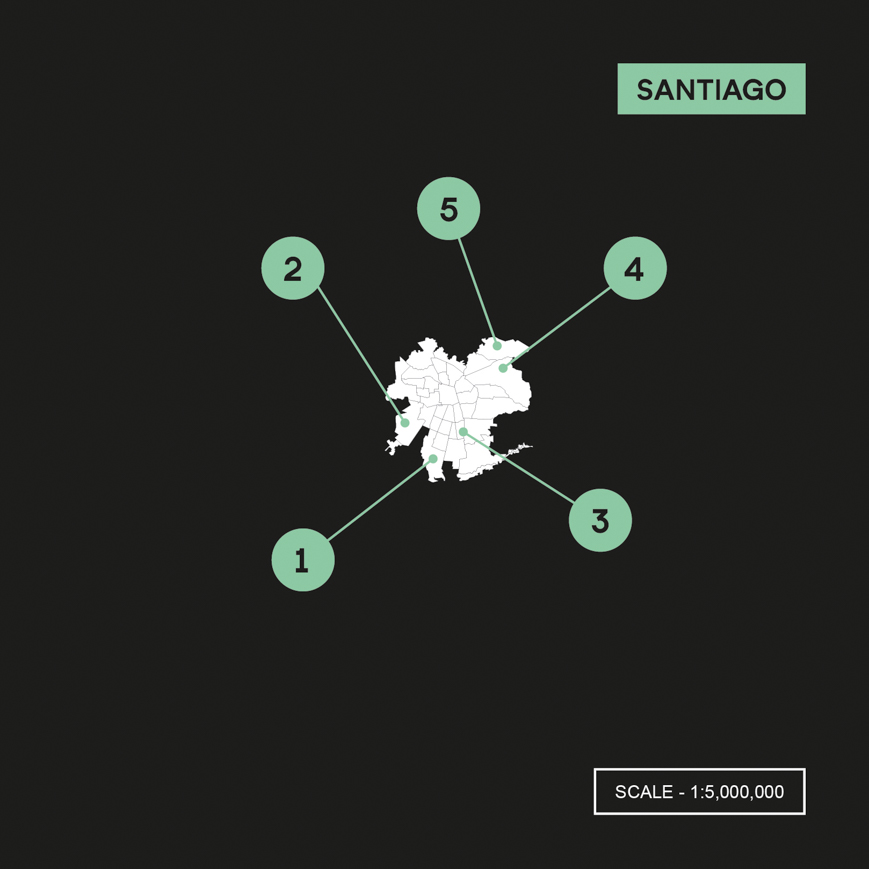 SANTIAGO BLOCK COMPOUND LOCATIONS